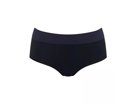 Bragas de Mujer SLOGGI Cintura Alta Ever Infused Negro (XS)