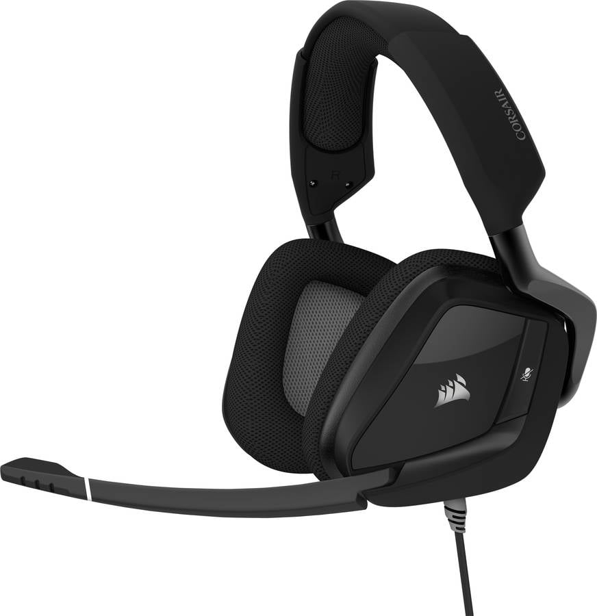 Auriculares Gaming Con Cable CORSAIR Void RGB Elite (Over Ear - Multiplataforma - Negro)