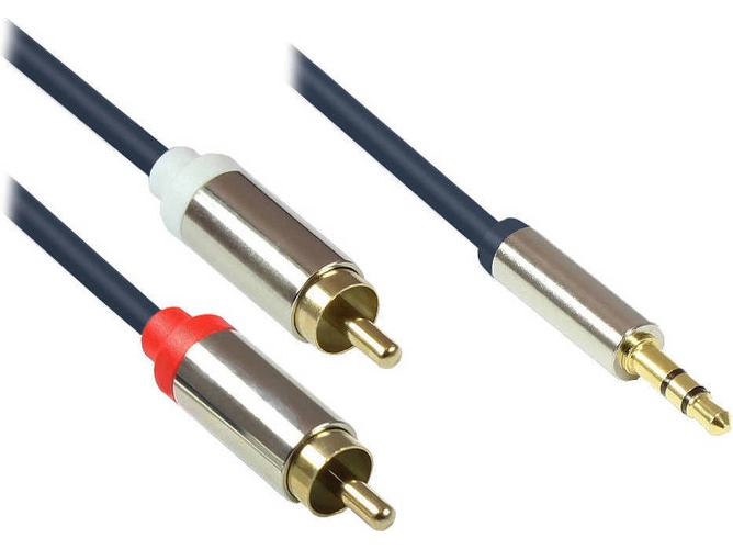 Cable de Audio ALCASA (3 m - Azul)