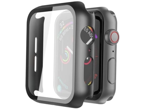 Carcasa de Reloj SLOWMOOSE A Prueba de Arañazos para iWatch (Negro - Serie 42 Mm 1 2 3)