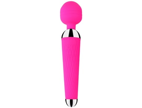 Vibrador de masaje de silicona de 10 frecuencias para mujer (rosa) VEANXIN