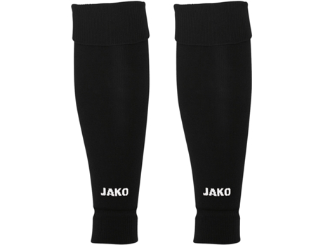 Calcetines sin pies Unisexo JAKO Tube Negro para Fútbol (Talla: 39/42)