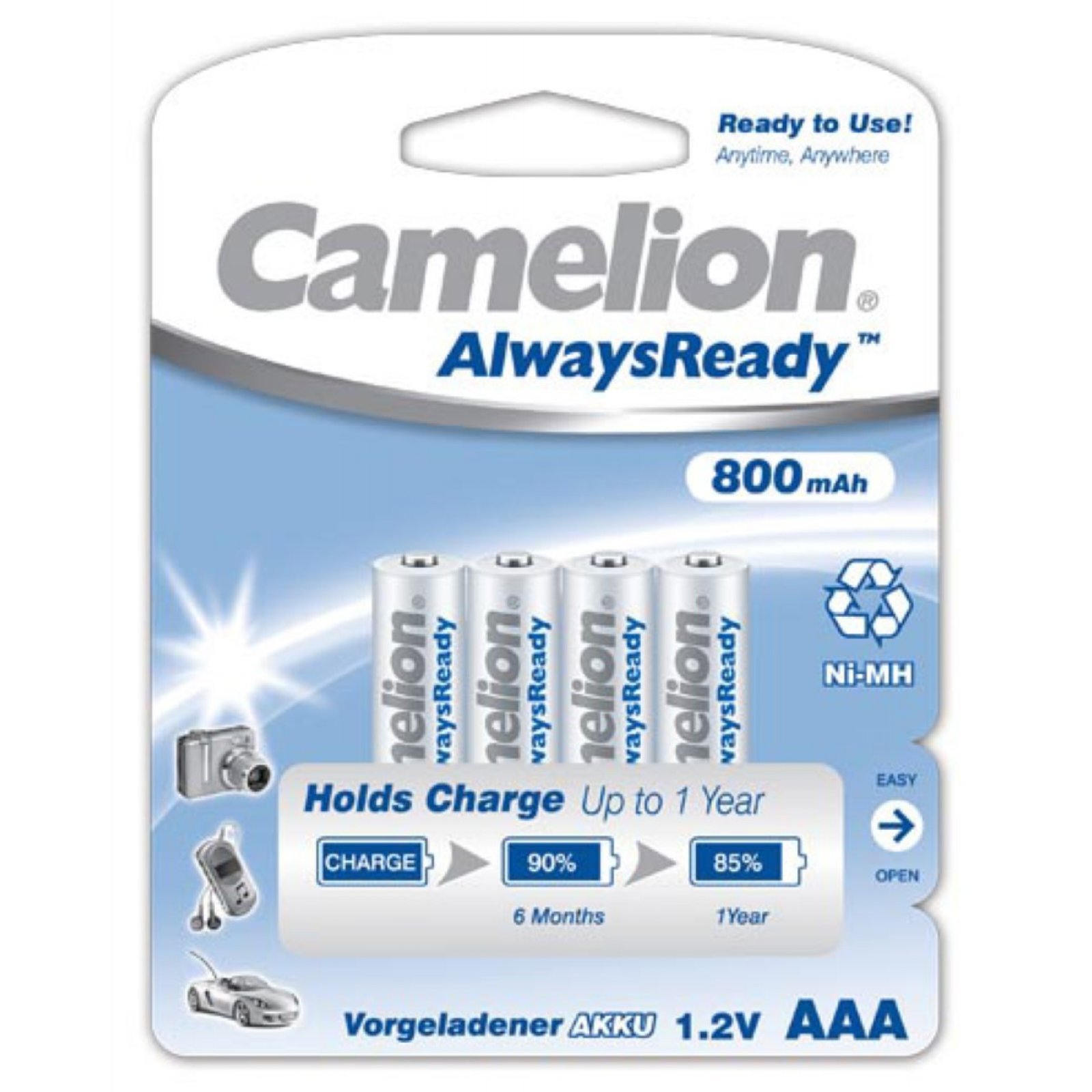 Pila CAMELION HR03 Micro AAA AlwaysReady