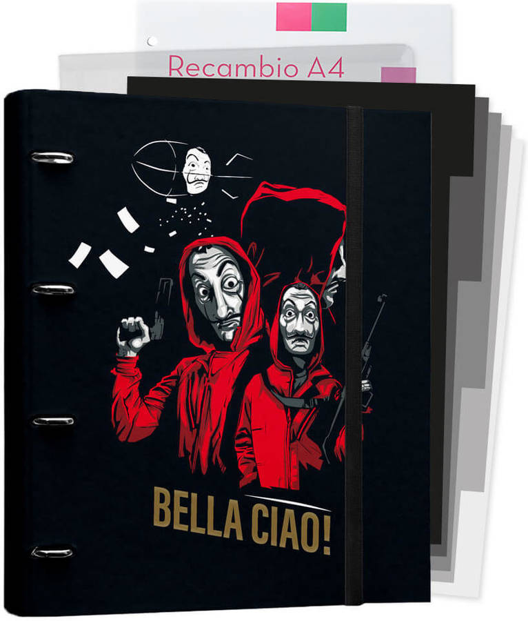 Dossier LA CASA DE PAPEL (Negro - A4)