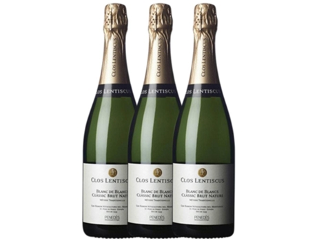 Espumante CLOS LENTISCUS Clos Lentiscus Blanc De Blancs Malvasía Brut Nature Penedès Reserva (0.75 L - 3 unidades)