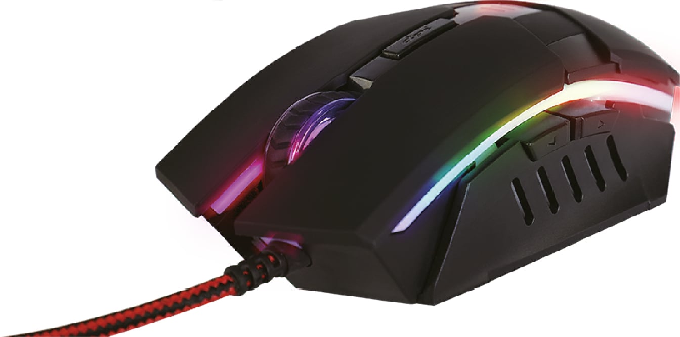 Ratón Gaming Mars Gaming MM116 (3200 dpi - Negro)