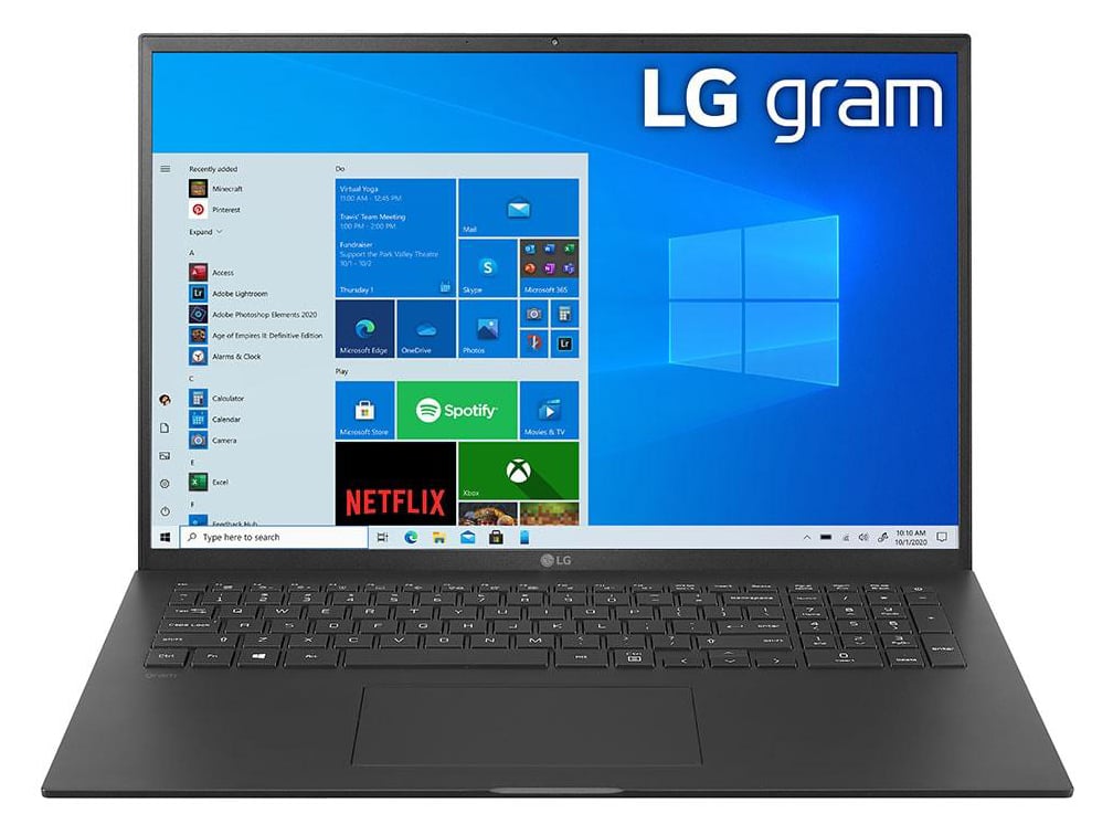 Portátil LG 17Z90P-G.AA88B (17" - Intel Core i7-1165G7 - RAM: 16 GB - 512 GB SSD - Intel Iris Xe Graphics)