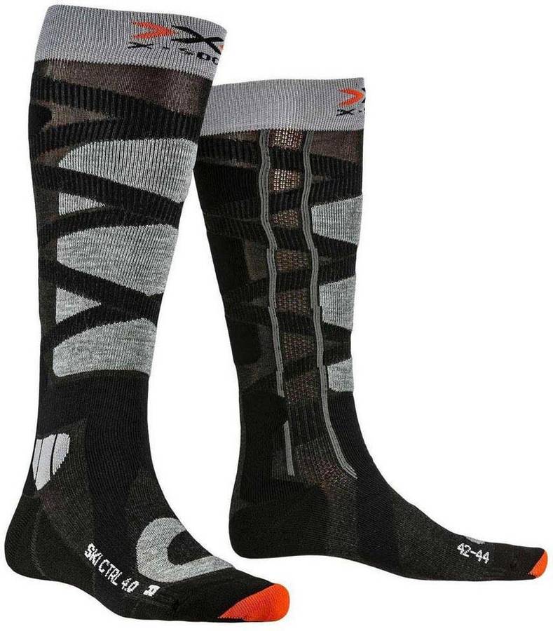 Calcetin Ski Control 4.0 multiplo 3 uds anthracite melangestngrey talla 4547 para hombre xsocks 45 47