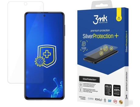 Protector Cristal Templado Samsung Galaxy M51 3MK Antibacteriano