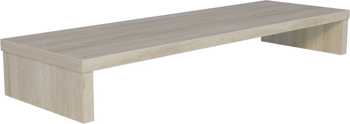 Soporte TV HENOR (Marrón - Madera - 110x35x15 cm)