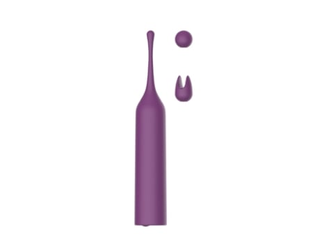 Vibrador de Clítoris de Alta Frecuencia para Mujer Mini Estimulador de Clítoris Súper Potente con 10 Modos de Vibración BISBISOUS Púrpura