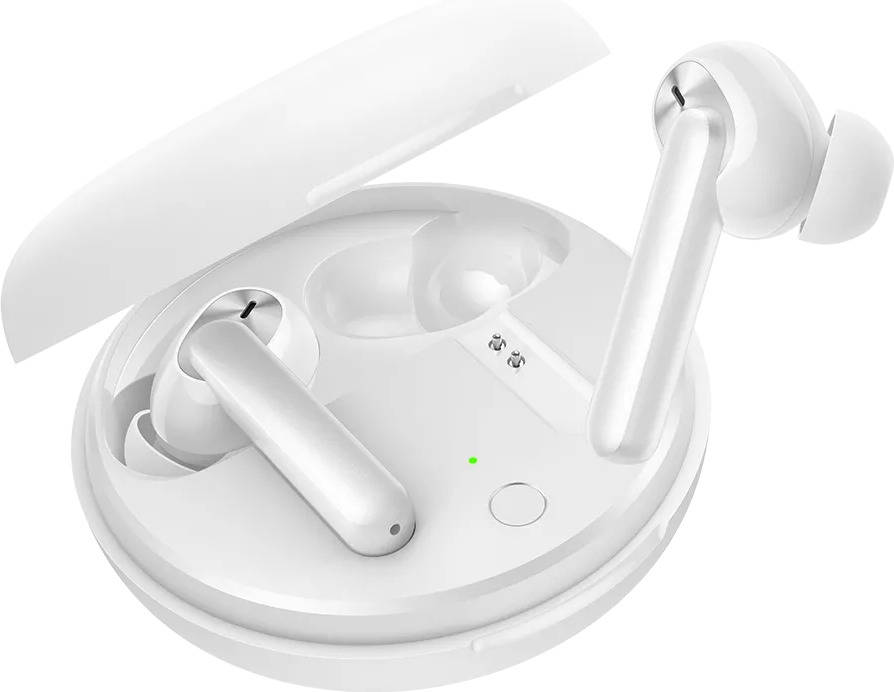 Auriculares Bluetooth True Wireless OPPO Enco W31 (In Ear - Micrófono - Blanco)