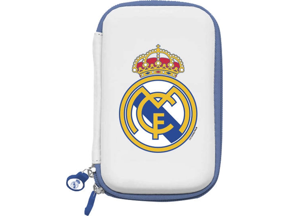 Funda REAL MADRID RMDDP001 (Disco externo, Powerbank - 2.5'' - Estampado)