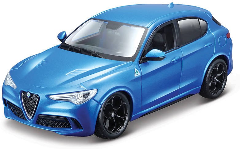 Coche Coleccionable BURAGO Alfa Romeo Stelvio 1/24 (Edad Mínima: 8)