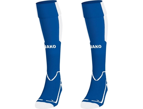 Calcetines JAKO Lazio (Azul Royal y Blanco - 43/46)