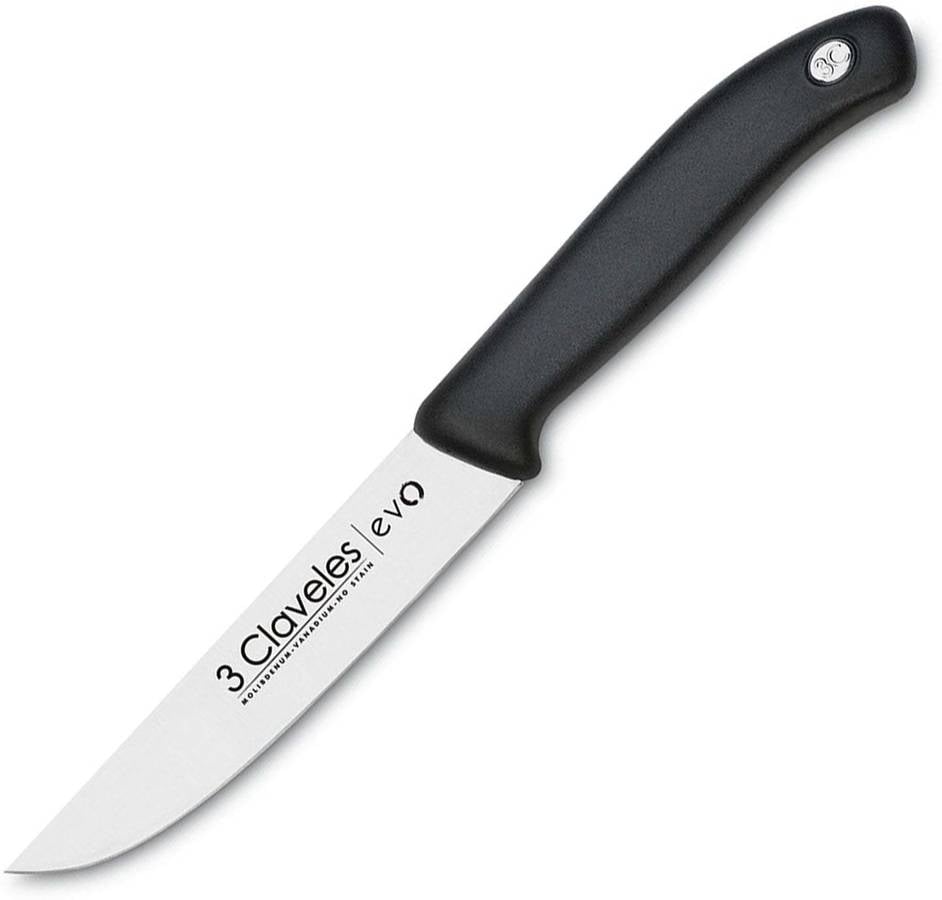 Cuchillo de Cocina 3 CLAVELES (Acero inoxidable - 11 cm - 4.5")