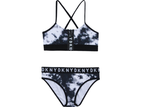 Traje de baño Unisex DKNY Bikini Multicolor para Natacion (8 Años)