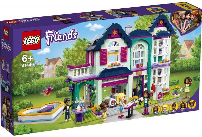 LEGO Friends: La casa de la familia de Andrea (Edad Mínima: 6 - 802 piezas)