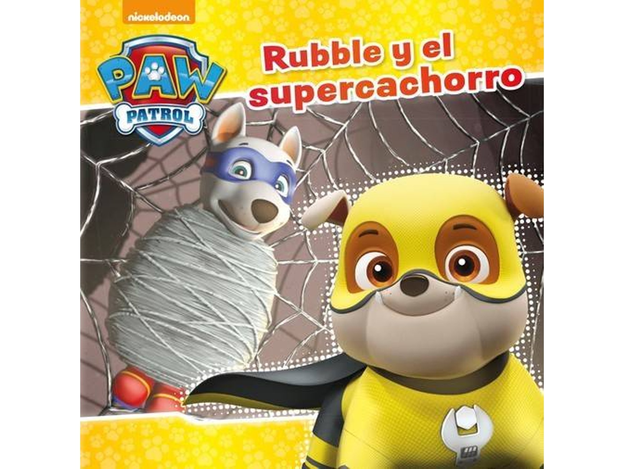 Rubble Y El supercachorro paw patrol patrulla canina tapa dura libro cachorro de varios autores