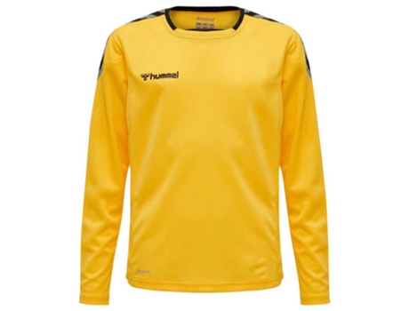 Camiseta de Hombre para Fútbol HUMMEL Authentic Poly Amarillo (14)