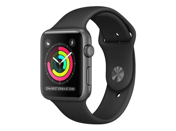 APPLE Watch Series 1 42 mm deportivo gris espacial, negro