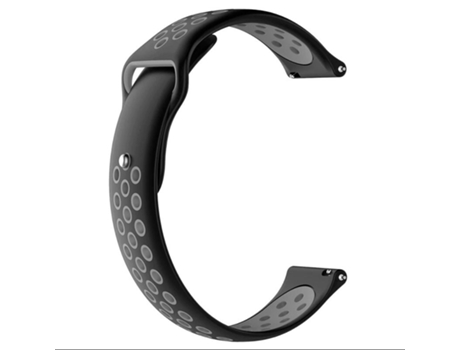 Pulsera Reloj Universal de 20mm SAMSUNG de Silicona - Negro