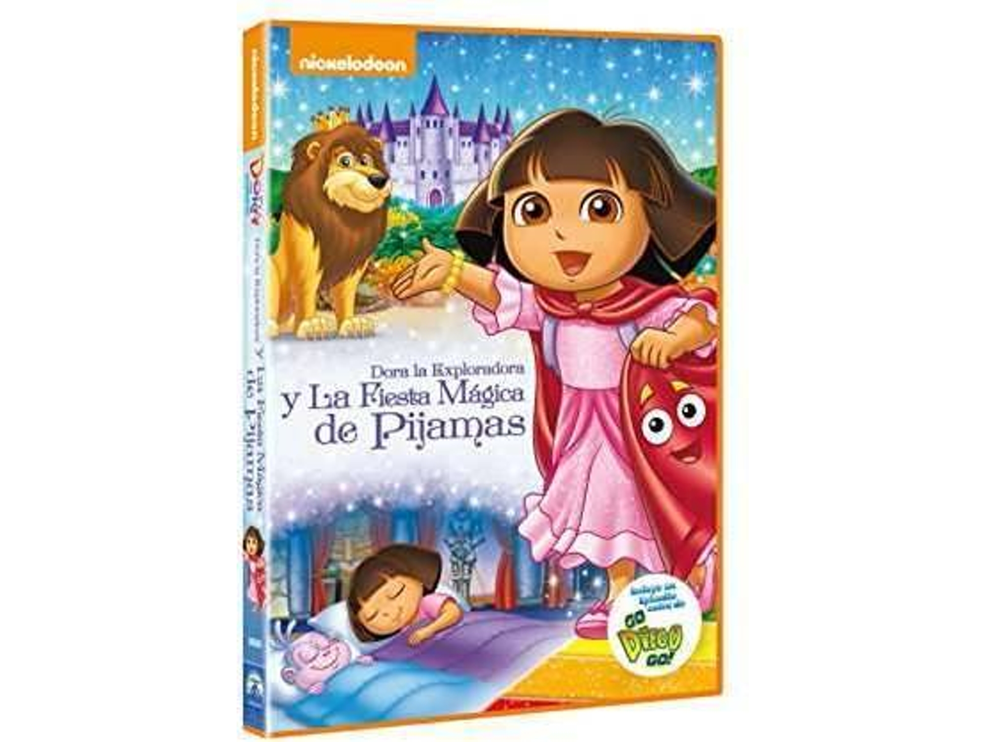 DVD Dora La Exploradora Y La Fiesta Magica De Pijamas