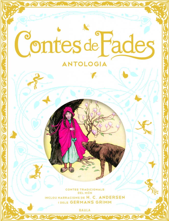 Libro Contes De fades. antologia autores tapa dura