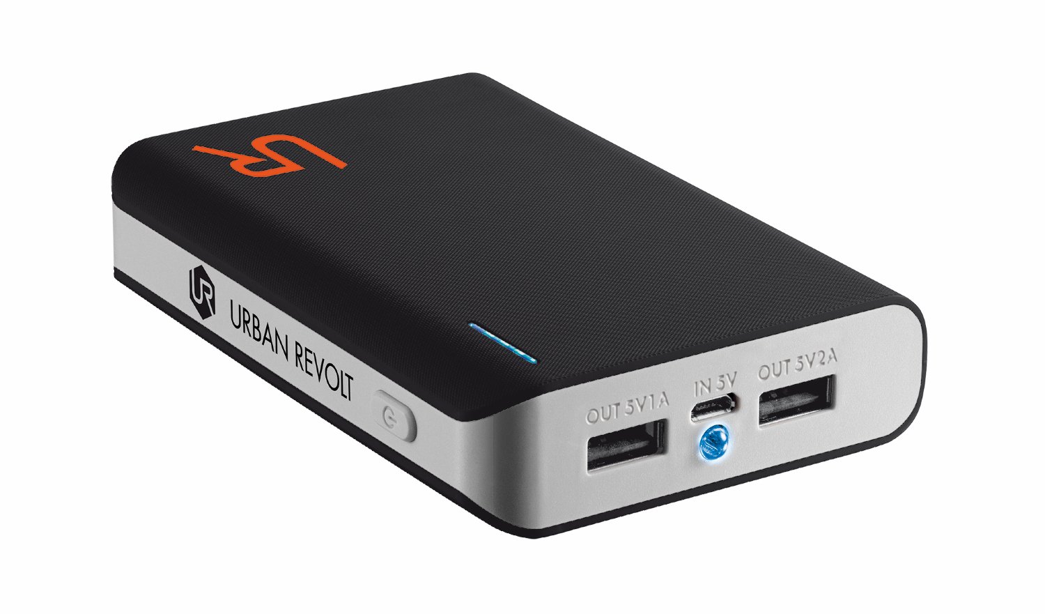 Powerbank TRUST Urban Cinco (8800 mAh - 2 Puertas USB - Micro USB - Negro)