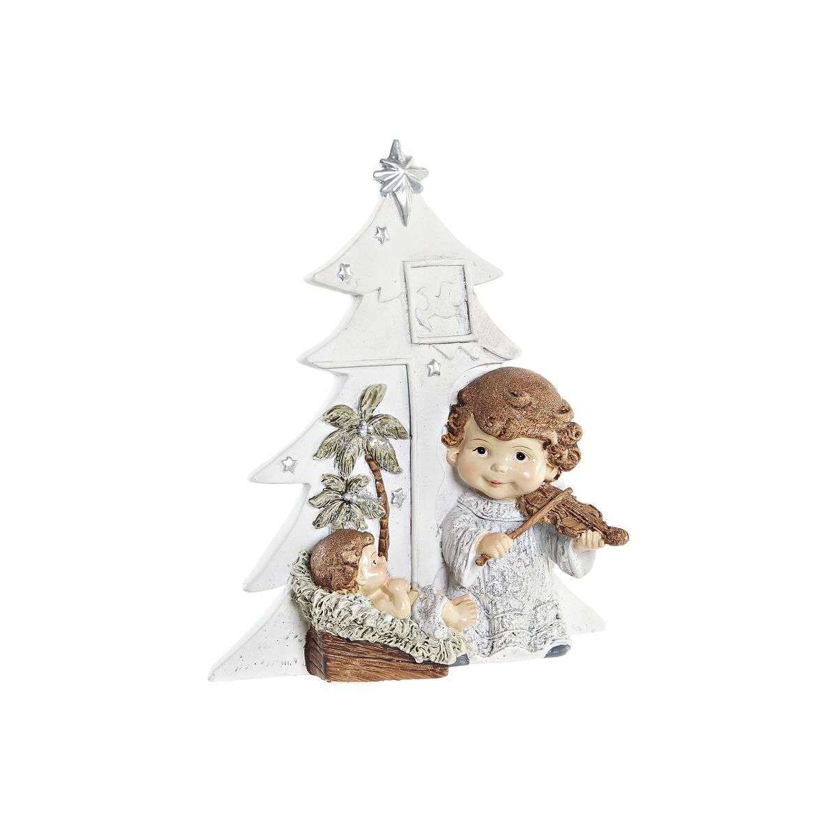 Belenes de Navidad DKD HOME DECOR (Resina - Muticolor)