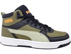 Zapatillas Deportivas PUMA Rebound Joy Blocked Jr Mujer (Verde - Material Sintético -37,5)