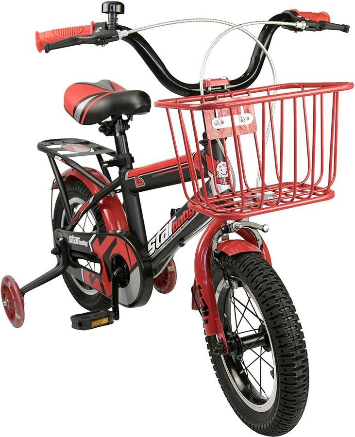 Bicicleta Eléctrica AIREL rojo y negro (4 - 5 años)