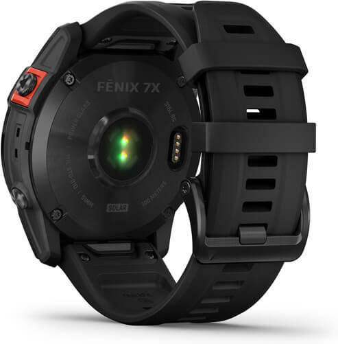 Reloj Deportivo GARMIN Fenix 7X Solar Sports Watch (Bluetooth - Hasta 37 días de energía solar - Negro)