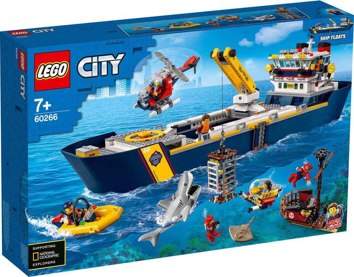 LEGO Barco De Exploración Oceánica (Edad Mínima: ‍7 - 745 Piezas)