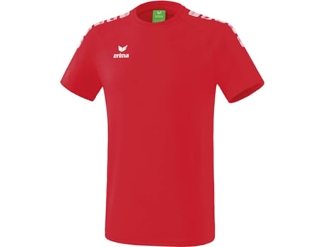 Camiseta para Hombre ERIMA 5-C Essential Blanco, Rojo para Multideportes