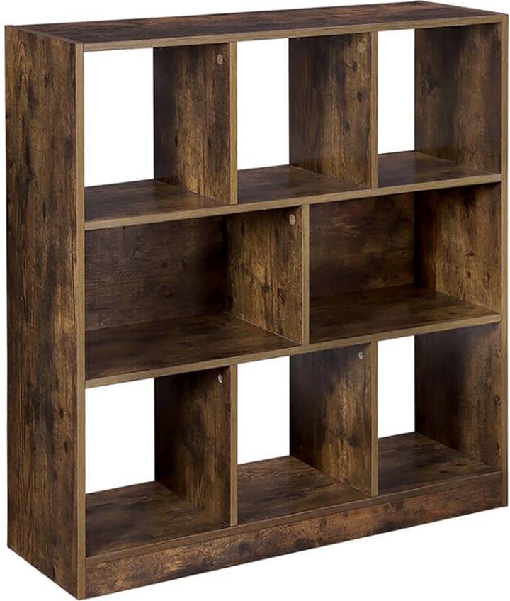 Estantería HABITAT Y JARDÍN Home Marrón (60 x 30 x 120 cm - Madera)