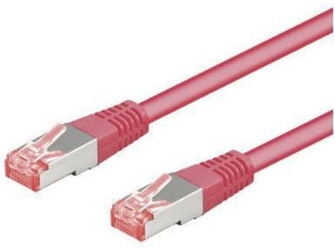 Cable de Red GOOBAY (RJ45 - 7.5 m - Rosa)