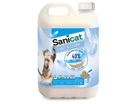 Arena para Gatos SANICAT 5 L