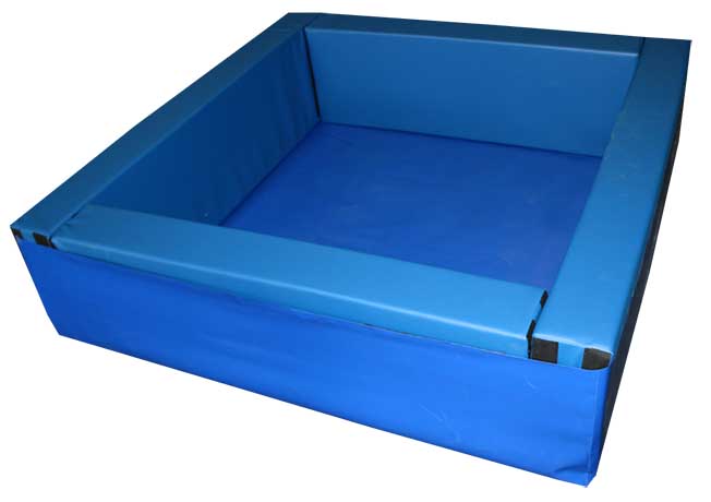 Suelo de lona pvc para piscina cuadrada de 150x150 cm