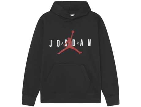 Sudadera de Niños JORDAN Capucha Jumpman Sustainable Negro (M)