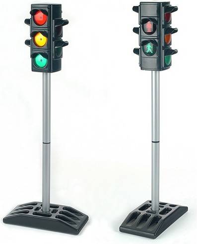 Theo Klein 2990 traffic lights i batterypowered with manual or automatic cycle toy for childr de jugar luces 725 27 125