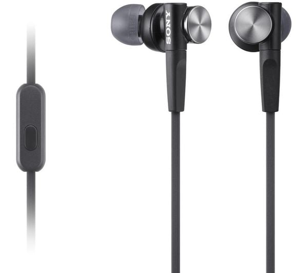 Auriculares con Cable SONY Mdr-Xb50 (In Ear - Micrófono - Negro)