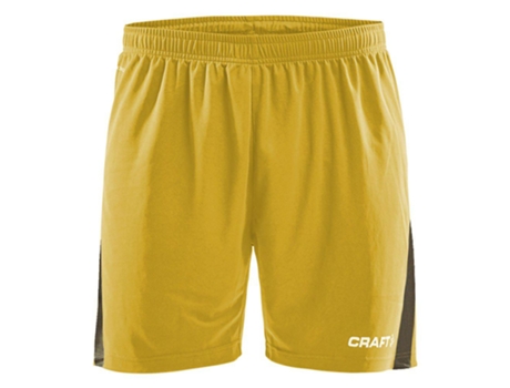 Pantalones para Hombre CRAFT Pro Control Naranja para Fútbol (S)