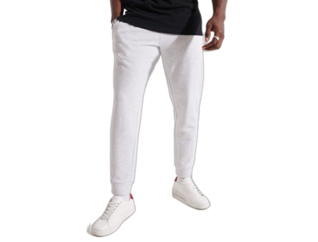 Pntalones de Chándal para Hombre SUPERDRY (L - Blanco)