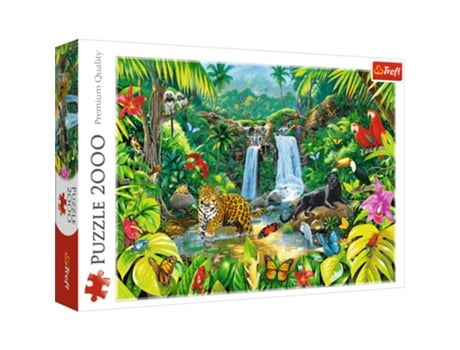 Puzzle TREFL Tropical forest 2000 peças Flora