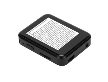 Reproductor MP3/MP4 Bluetooth YIZHOOD X1 1.8Inch E-Books 64G TF Card (Negro)