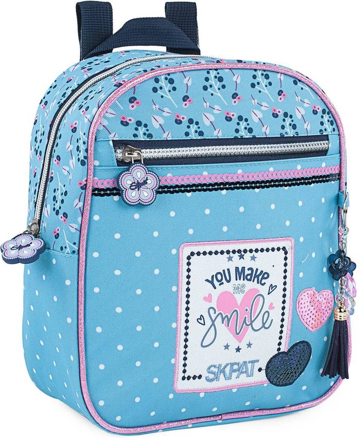 Mochila SKPAT 131434 Azul (22x25x10cm)