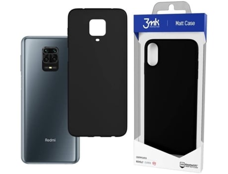 Funda Xiaomi Redmi Note 9S/9 Pro/9 Pro Max 3MK Lisa (Negro)