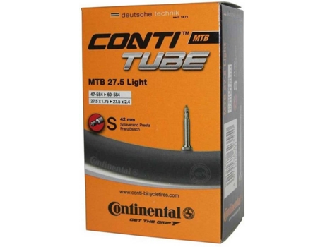 Cámaras de Aire CONTINENTAL Mtb Light Presta 42 Mm (27.5 - 650B´´)