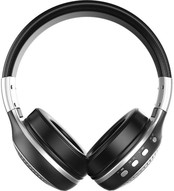 Auriculares Bluetooth ZEALOT B19 (Over Ear - Micrófono - Noise Cancelling  - Plateado)